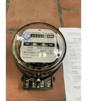 Đồng Hồ Điện 1 Pha